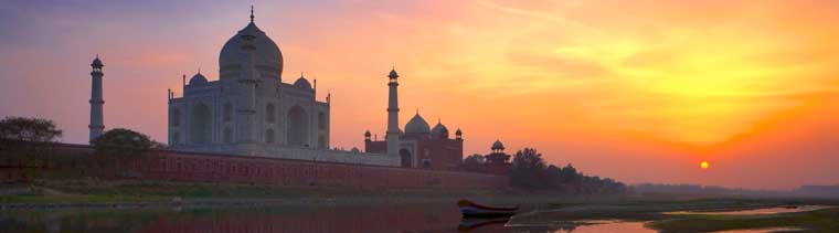 Taj Mahal of India.