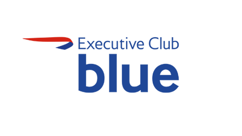 Executive Club blue logo.